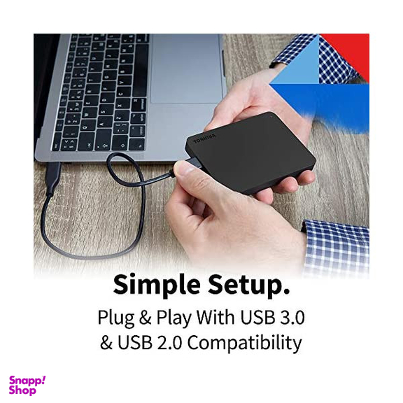 هارد اکسترنال توشیبا مدل Canvio ‌‌Basics ظرفیت 2 ترابایت