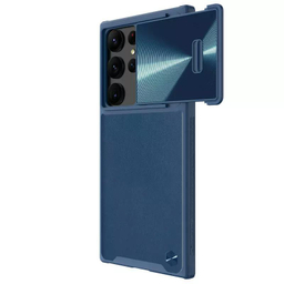 کاور نیلکین مدل CamShield Leather S Case مناسب برای گوشی موبایل سامسونگ Galaxy S23 Ultra
