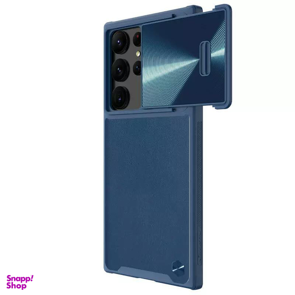 کاور نیلکین مدل CamShield Leather S Case مناسب برای گوشی موبایل سامسونگ Galaxy S23 Ultra