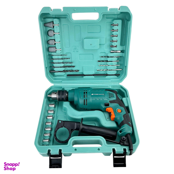 مجموعه 30 عددی دریل چکشی پاور اکشن مدل ID 750-C