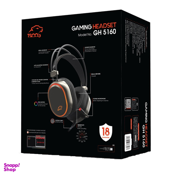 هدست مخصوص بازی تسکو مدل GH 5160