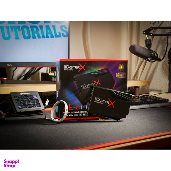 کارت صدا کریتیو مدل Sound BlasterX AE5-Plus