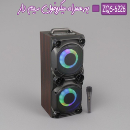 اسپیکر بلوتوثی قابل حمل مدل ZQS6226