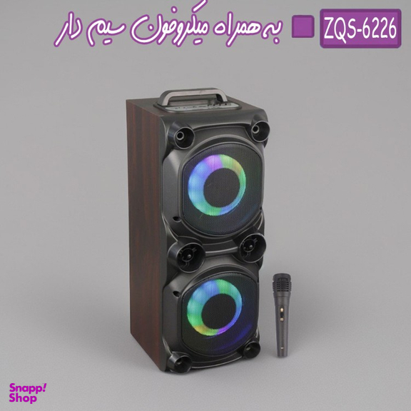 اسپیکر بلوتوثی قابل حمل مدل ZQS6226