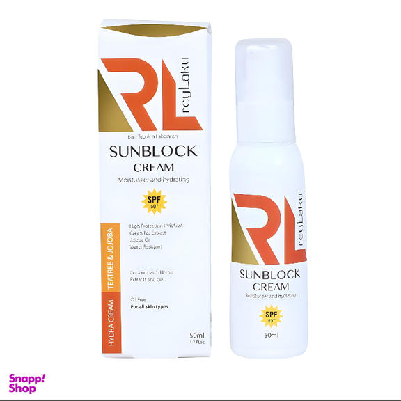 کرم ضد آفتاب ری لاکو مدل spf50 حجم 50 میلی لیتر