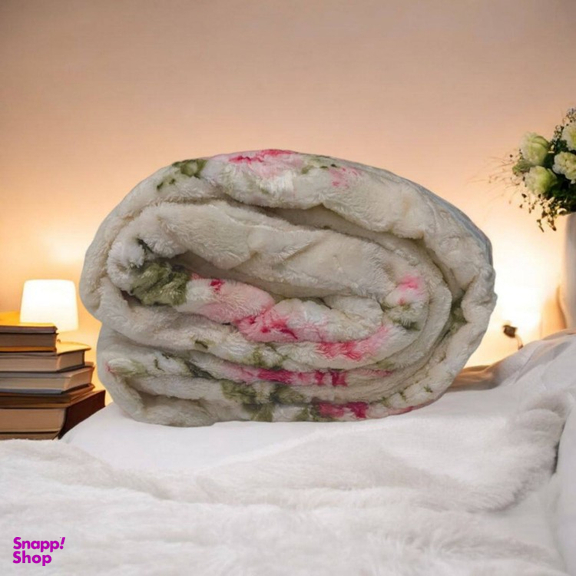 پتو  یک نفره تیسا مدل لایف سایز 150×220 سانتی‌ متر
