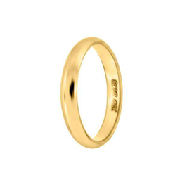 انگشتر طلا 18 عیار زنانه اپال گلد مدل رینگ حلقه ای ساده کد sh0099