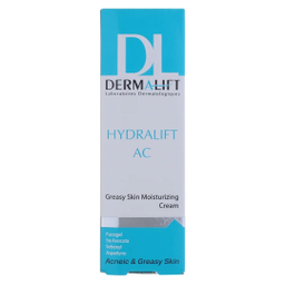 کرم مرطوب کننده پوست چرب درمالیفت مدل Hydralift AC Cream حجم 50 میلی لیتر