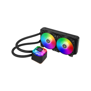 خنک کننده پردازنده مایع سیلوراستون مدل SST-IG240P-ARGB IceGem 240P