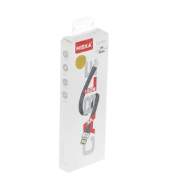 کابل تبدیل USB به Lightning هیسکا مدل LX-1015 طول 15 سانتی‌ متر