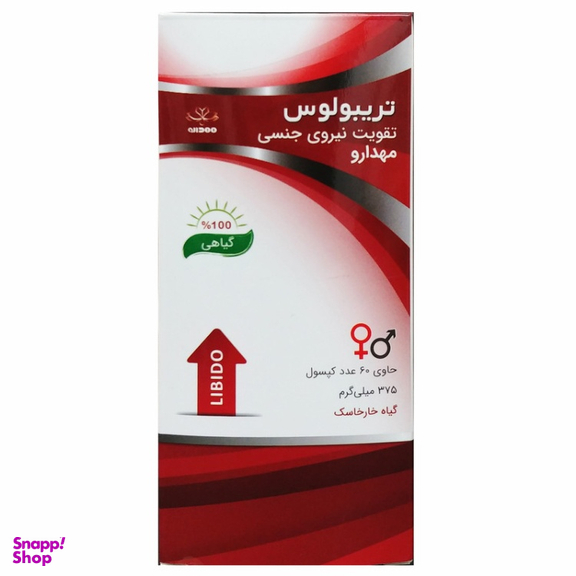 کپسول تریبولوس مهدارو بسته 60 عددی