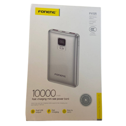 پاوربانک فوننگ مدل نمایشگردار کد PX125 ظرفیت 10000 میلی‌ آمپر ساعت