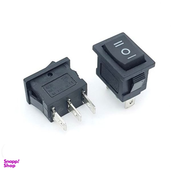 کلید راکر 3 پایه مدل 3PIN-KCD1 بسته 2 عددی