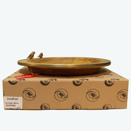 سینی گرد گلد کیش کد GK829455