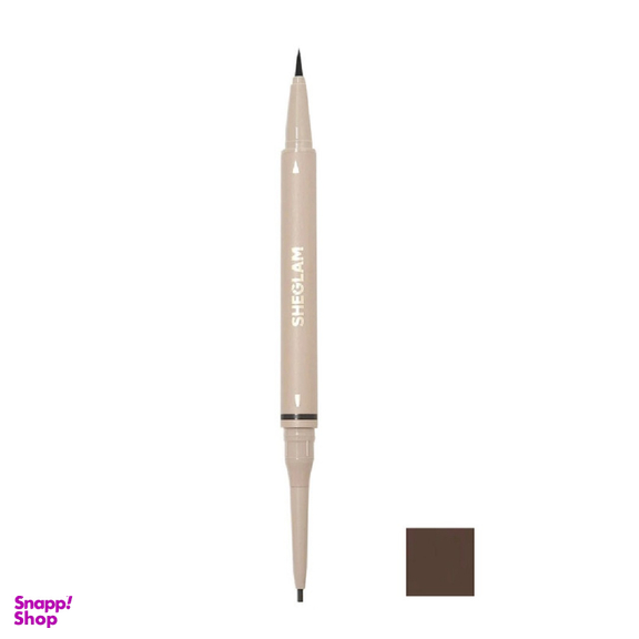 مداد ابرو شیگلم مدل BrowsOnDemand Chocolate