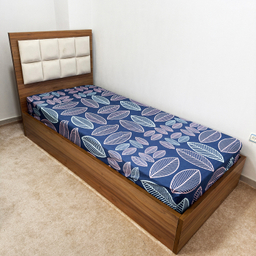 ملحفه ناتوسا مدل کشدار ماکائو یک نفره سایز 120×200 سانتی متر