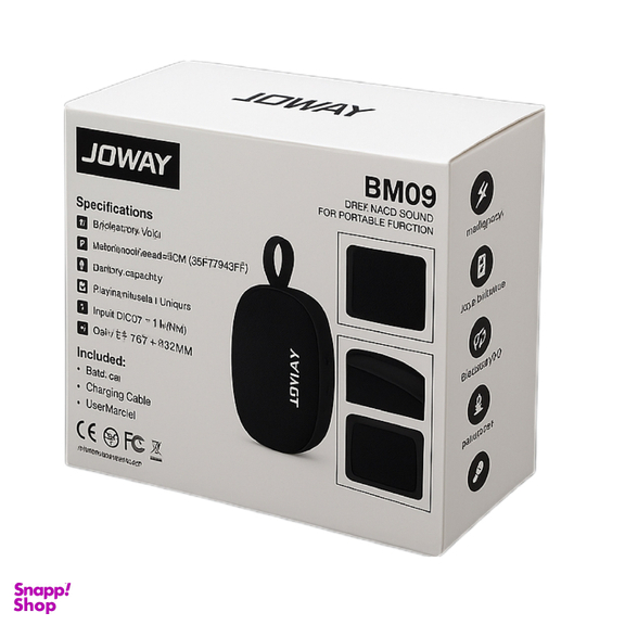 اسپیکر بلوتوثی قابل حمل جووی کد BM09