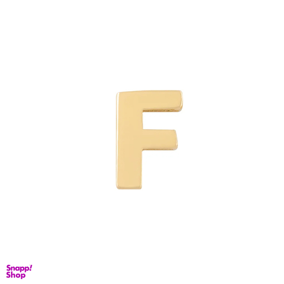 پلاک گردنبند طلا 18 عیار زنانه دیانا مدل حرف F