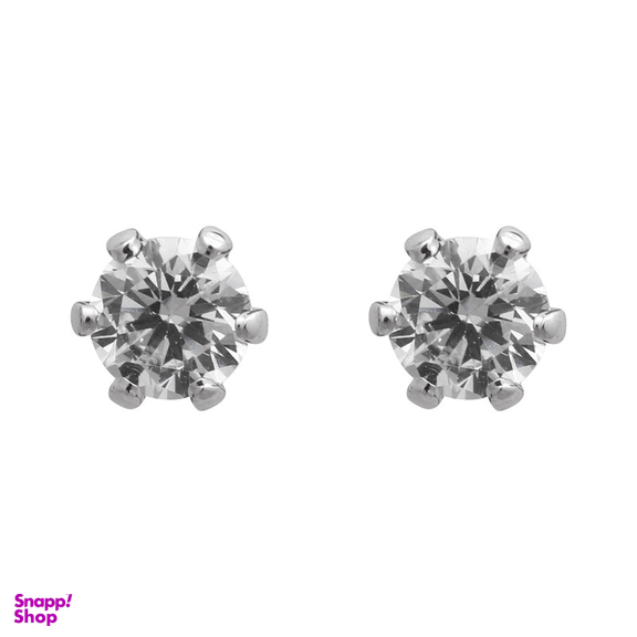 گوشواره زنانه ژوپینگ مدل تک نگین کد E5433