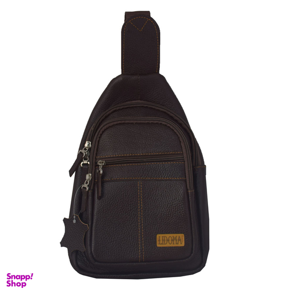 کیف بادی بگی چرم طبیعی مردانه لیدوما کد 09999