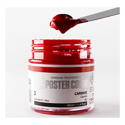 گواش 6 رنگ شين هان مدل 40ml Professional