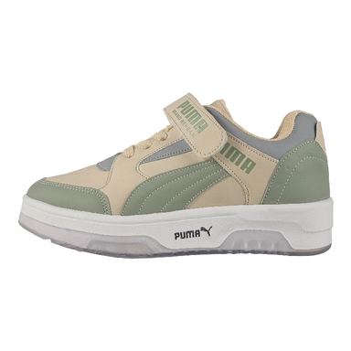کتانی راحتی طرح PUMA کد B 1258 رنگ کرم سبز