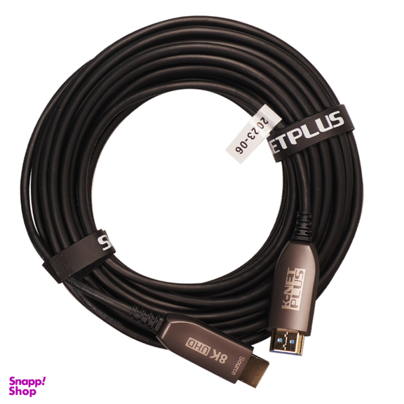 کابل 2.1 HDMI فیبر نوری کی نت پلاس طول 40 متر مدل KP-A162 طول 40 متر