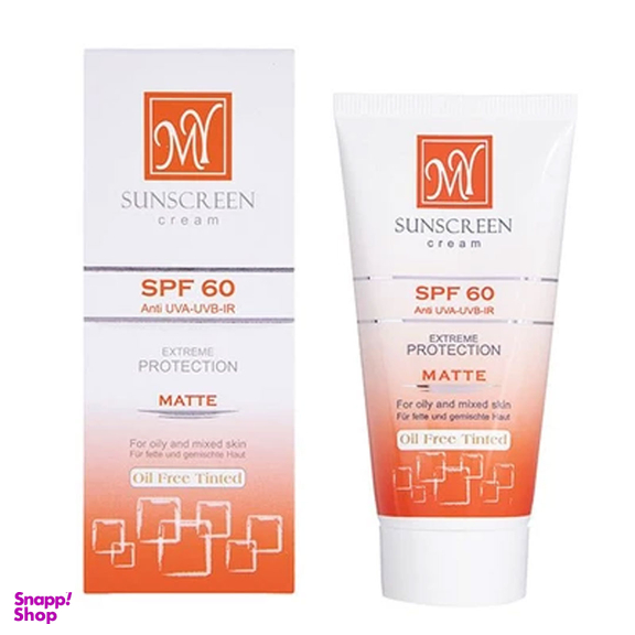 ضد آفتاب رنگی مای با SPF60 مناسب برای پوست های چرب و مختلط حجم 50 میلی لیتر