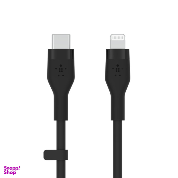 کابل تبدیل USB-C با لایتنینگ بلکین مدل CAA009bt3MBK طول 3 متر
