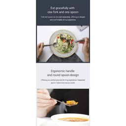 ست قاشق و چنگال تیتانیوم نکس تول مدل Titanium Tableware Set