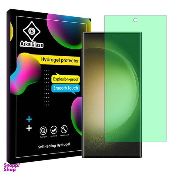 محافظ صفحه نمایش گرین لایت آرکا گلس مدل Tough مناسب گوشی موبایل سامسونگ Galaxy S23 Ultra