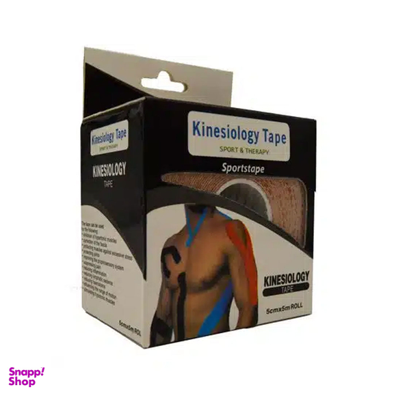 چسب تیپ ورزشی کینزیولوژی مدل SPORT طول ۵ متر