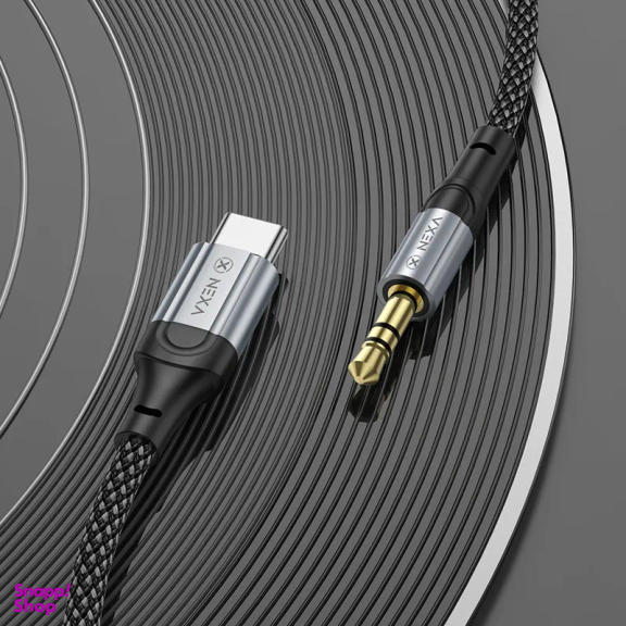 کابل دیتا Type-C به Jack 3.5mm نکسا مدل LX3 طول 1 متر