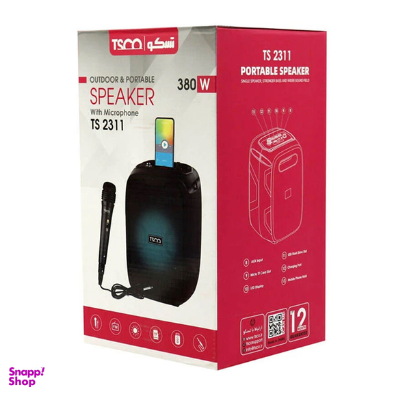 اسپیکر تسکو مدل TS 2311 به همراه میکروفن