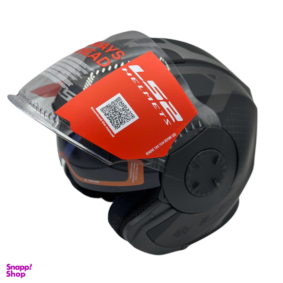 کلاه کاسکت ال اس تو کد Ls2 of570 verso matt black titanium