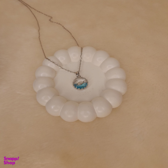 گردنبند زنانه ژوپینگ مدل وال و دریا