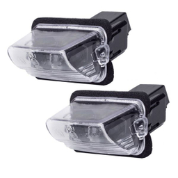 چراغ پلاک و نمره عقب خودرو وارون مدل P-585 مناسب پژو 207 بسته 2 عددی