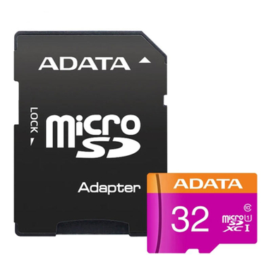 کارت حافظه‌ ای دیتا مدل PremierA ظرفیت 32 گیگابایت به همراه آداپتور SD