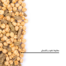 مخلوط نخودچی و کشمش بارجیل