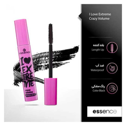 ریمل حجم دهنده اسنس مدل I Love Extreme Crazy Volume حجم ۱۲ میلی لیتر