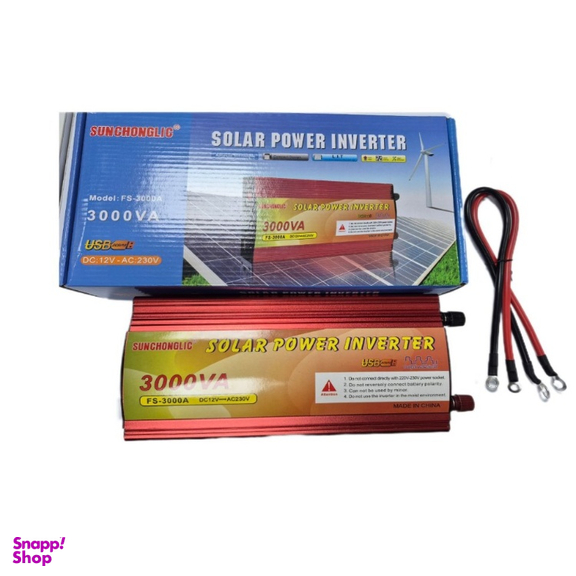 اینورتر 12 به 220 ولت مدل Inverter FS-3000A ظرفیت 3000 وات