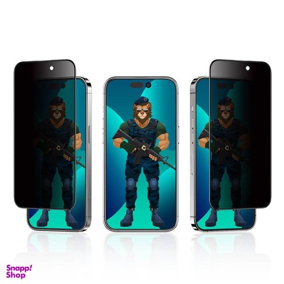 محافظ صفحه نمایش حریم شخصی گرین مدل 3D Pv-Pet Pro مناسب برای گوشی موبایل اپل iPhone 14 Pro Max