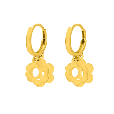 گوشواره طلا 18 عیار اقليمه کد ET1216