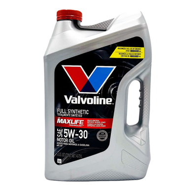 روغن موتور 5W-30 والوالین مدل MaxLife FullSynthetic حجم 4.73 لیتر