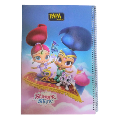 دفتر نقاشی A4 رحلی 50 برگ پاپا مدل وایت بردی کد D50PAPA3