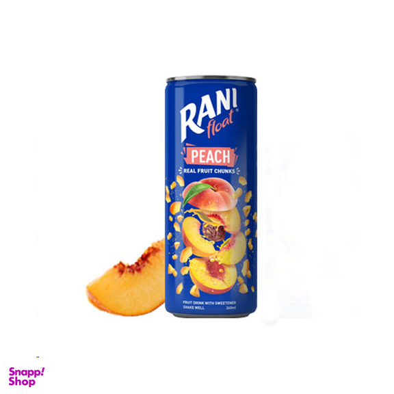 آبمیوه قوطی با طعم هلو رانی حجم 250 میلی لیتر