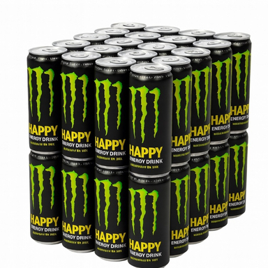 نوشدنی انرژی زا مانستر حجم 250 میلی لیتر بسته 24 عددی