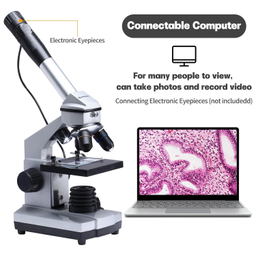 میکروسکوپ کامار مدل 1280X برابر به همراه چشمی دیجیتال