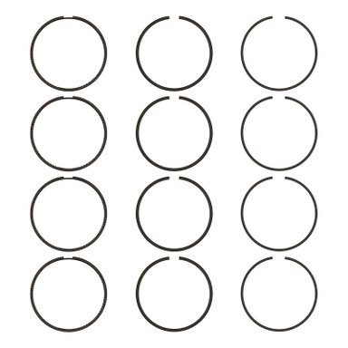 رینگ پیستون رینگ خودرو پارس مدل RKP-EF7-0.50mm مناسب سمند و دنا بسته 12 عددی