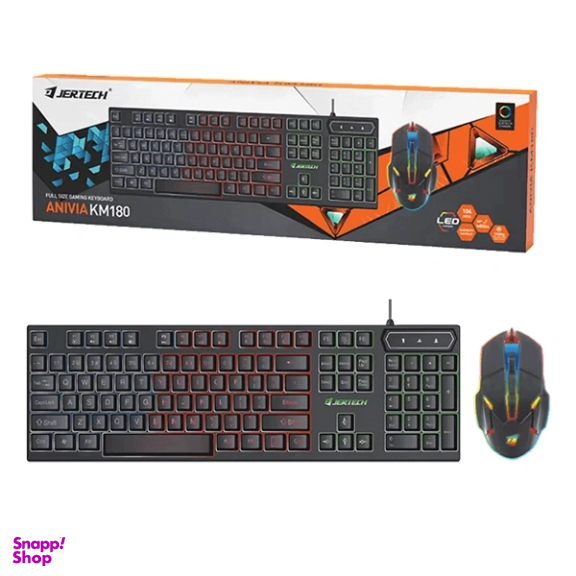 ماوس و کیبورد باسیم مخصوص بازی جرتک کد Anivia KM180